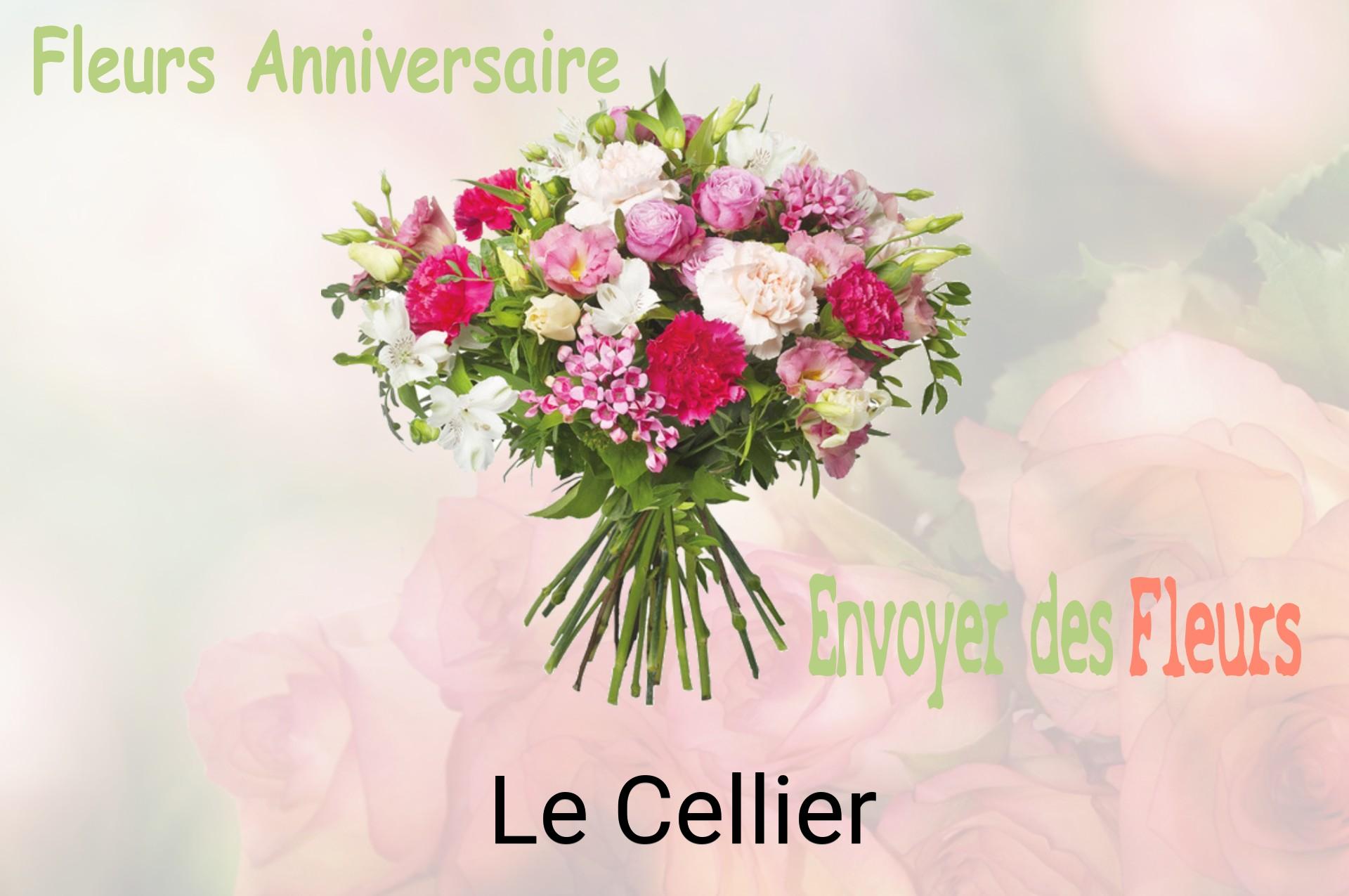 Bouquet de fleurs d’anniversaire livré à Le Cellier