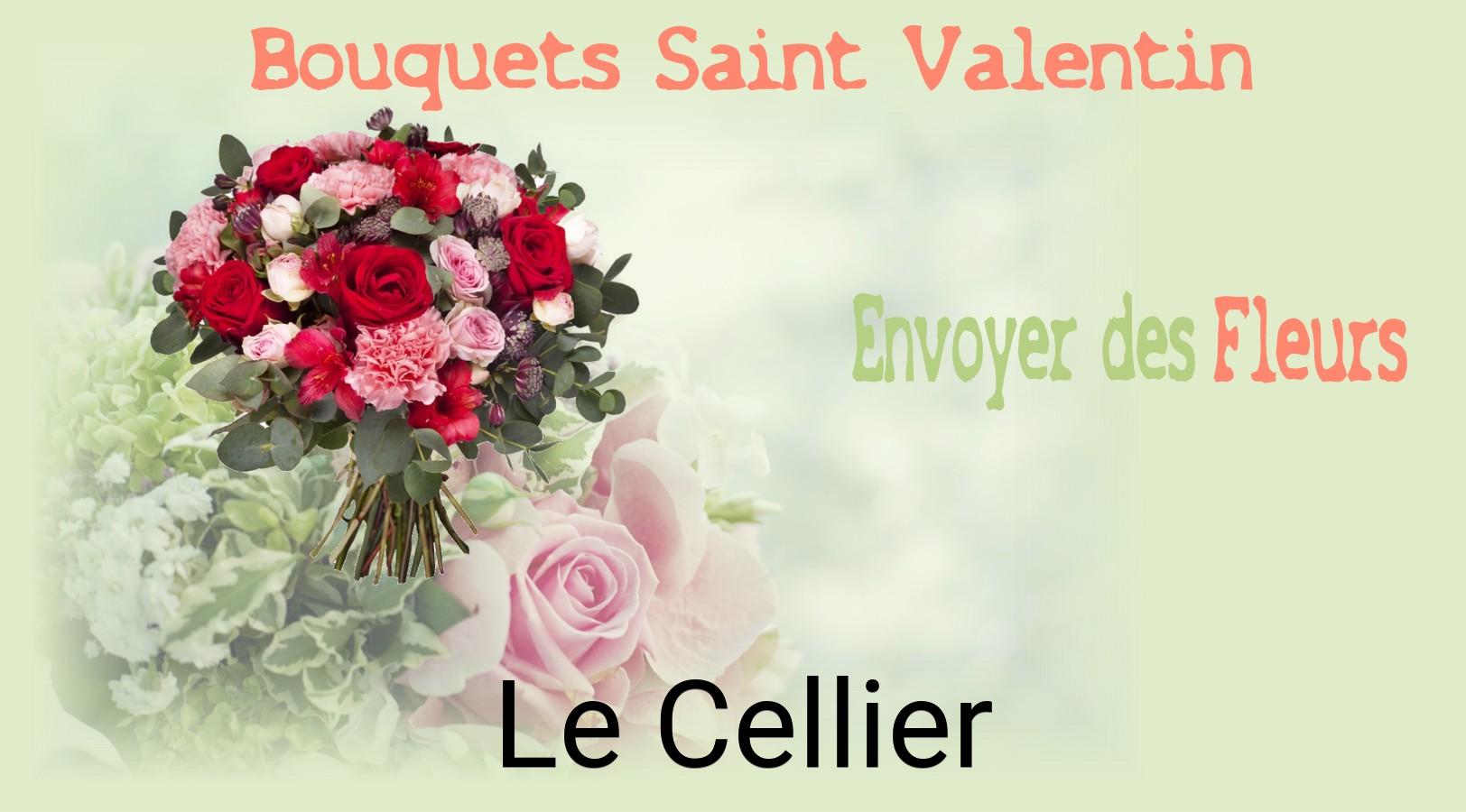 Roses de Saint-Valentin livrées à Le Cellier